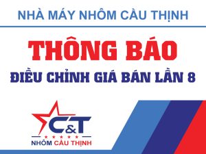 Thông báo điều chỉnh giá lần 8 năm 2024