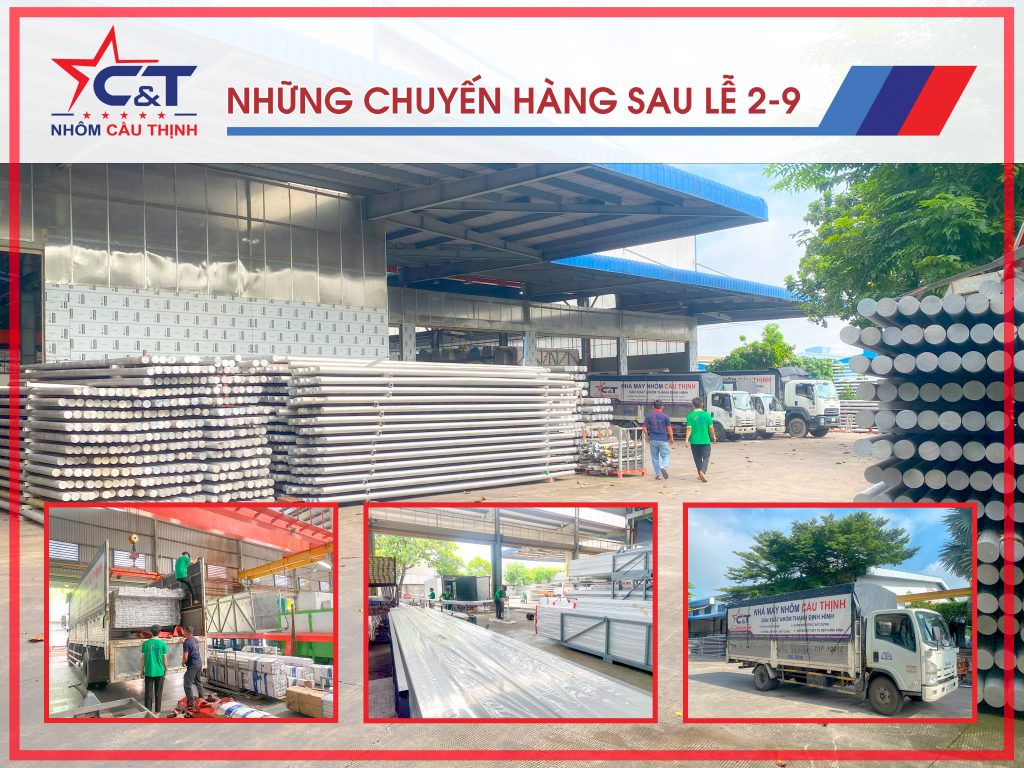 Khu vực giao hàng tại nhà máy