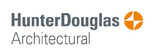 Logo hợp tác Hunter Douglas