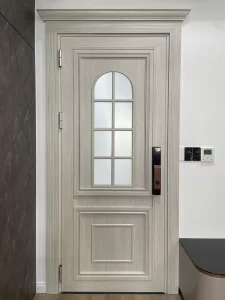 Cửa nhôm hệ khuôn phào cao cấp với thiết kế tân cổ điển