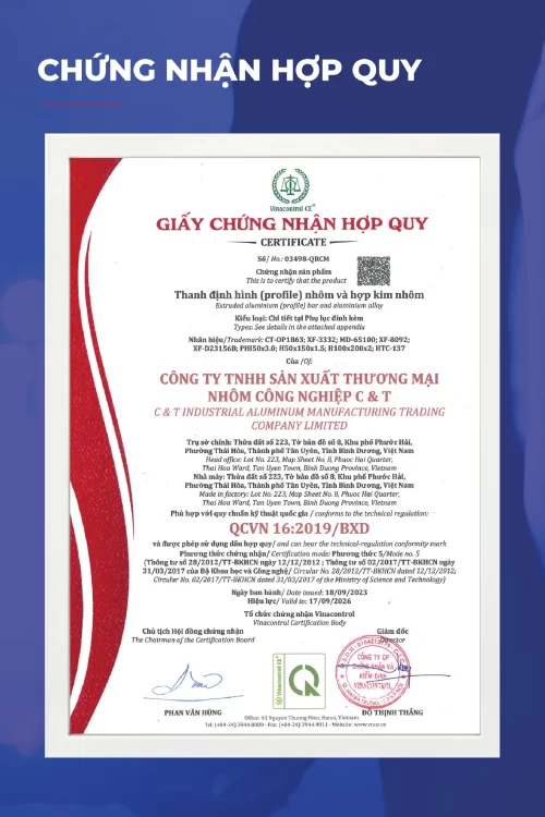 giay-chung-nhan-hop-quy-qcvn-16-2019-bxd-nha-may-nhom-cau-thinh Giấy chứng nhận hợp quy QCVN 16:2019/BXD của Nhà máy Nhôm Cầu Thịnh đối với sản phẩm thanh nhôm định hình và hợp kim nhôm.