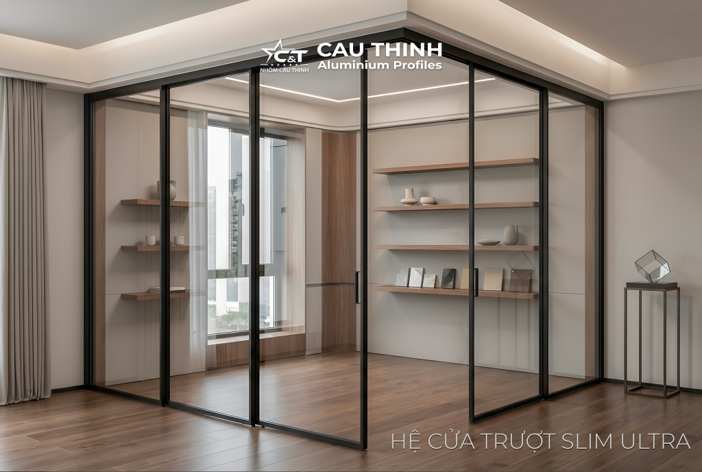 Hệ cửa trượt Slim Ultra