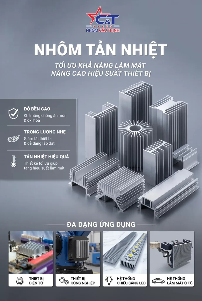 Tổng thể về Nhôm Tản Nhiệt