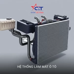 Ứng dụng nhôm tản nhiệt trong Hệ thống làm mát ô tô
